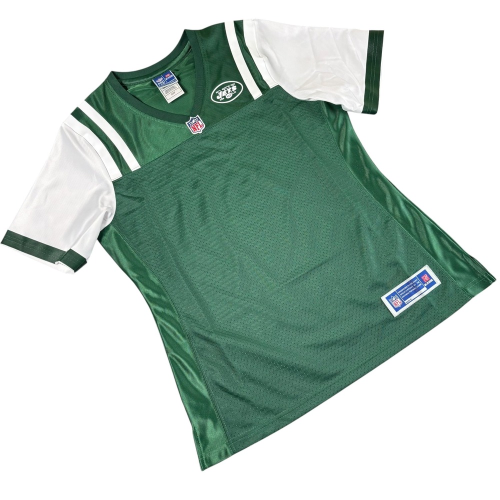 NEW New York Jets Jersey Womens S Green Blank NFL Pro Line 365 Football
